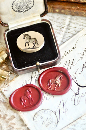 Collector's Edition Wax Seal Stamp | The Gentle steps | Horse (Pre-Order / Ship in March)