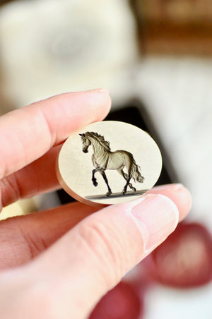 Collector's Edition Wax Seal Stamp | The Gentle steps | Horse (Pre-Order / Ship in March)