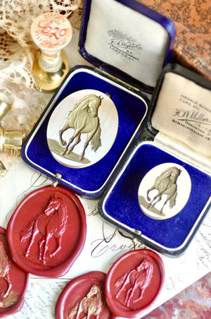 Collector's Edition Wax Seal Stamp | The Graceful Pause | Horse (Pre-Order / Ship in March)