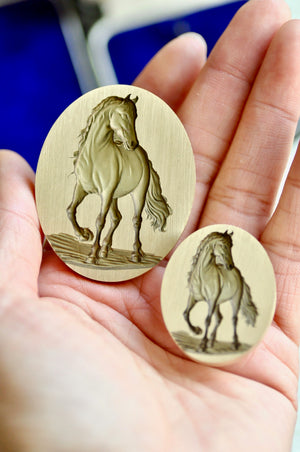 Collector's Edition Wax Seal Stamp | The Graceful Pause | Horse (Pre-Order / Ship in March)