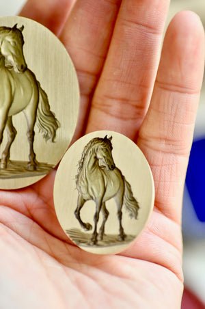 Collector's Edition Wax Seal Stamp | The Graceful Pause | Horse (Pre-Order / Ship in March)