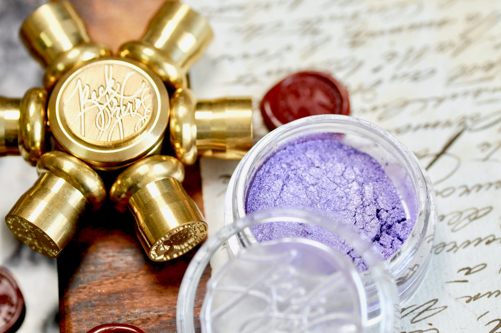 Metallic Highlight Powder for Wax Seal | Light Purple
