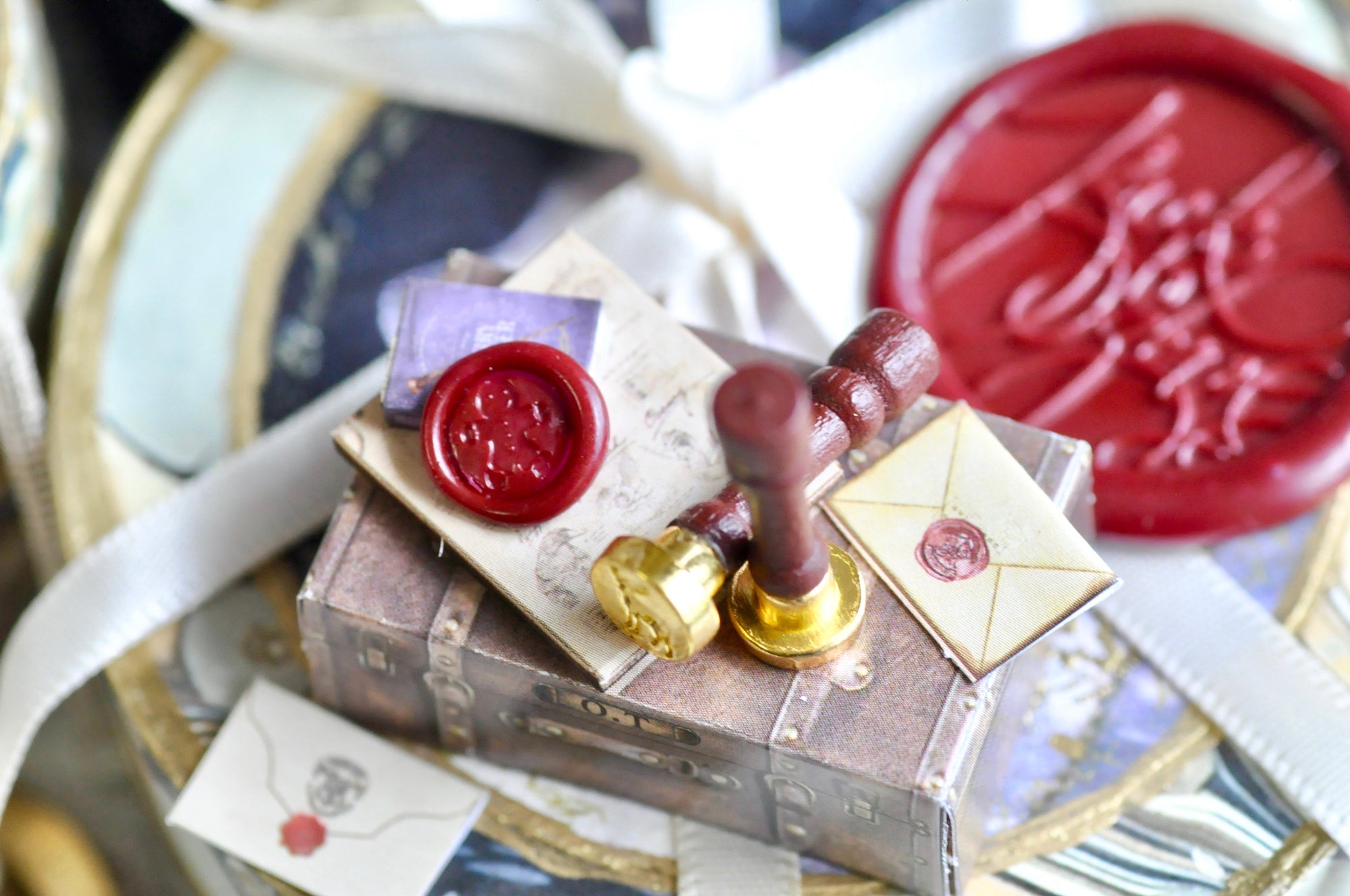 Miniature Wax Seal Stamp | Gingerbread