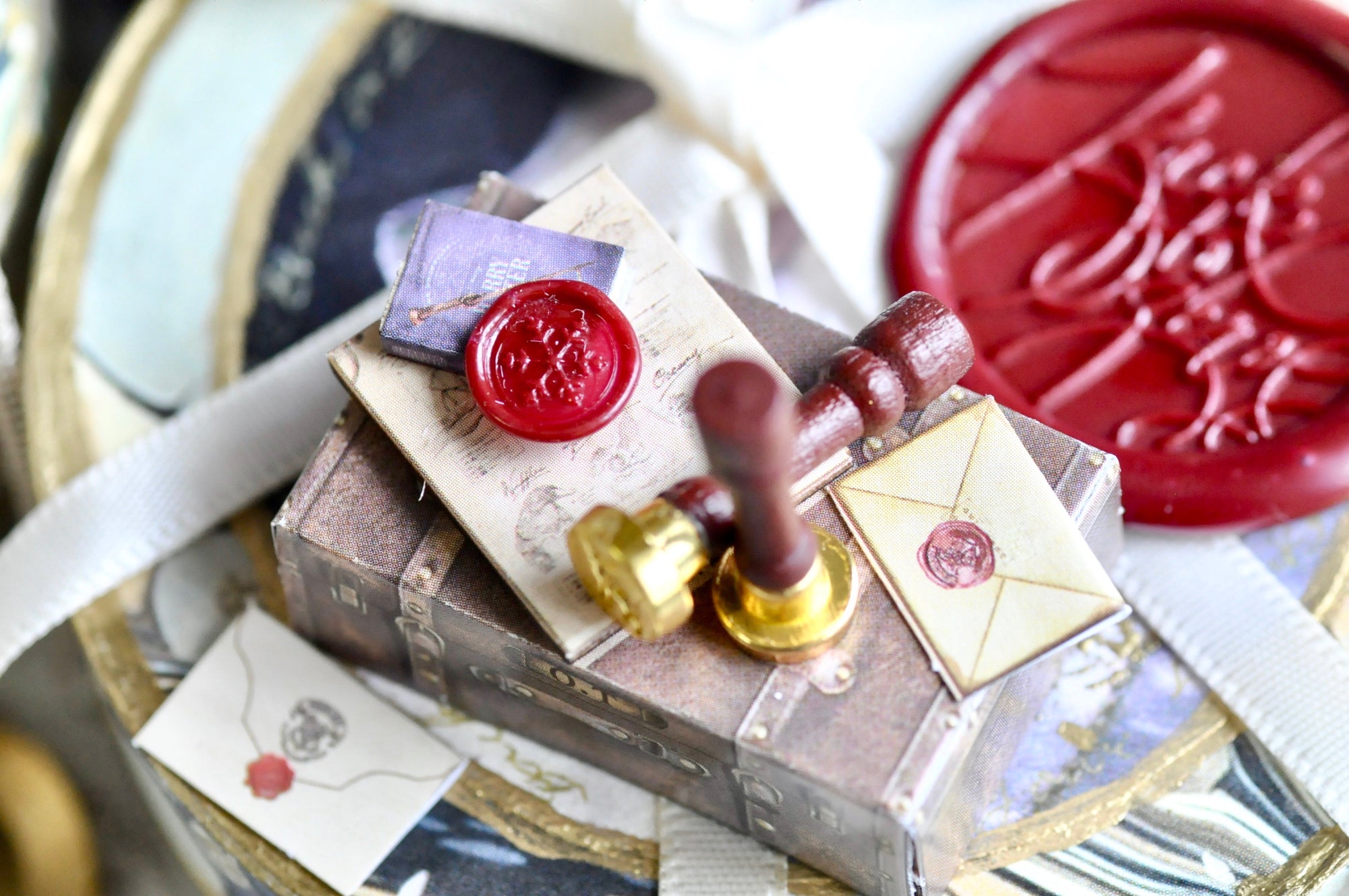 Miniature Wax Seal Stamp | Snowflake