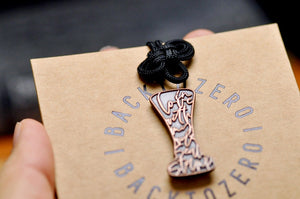 In Love with my Wax Seal Stamp Lapel Pin | Antique Copper - Backtozero B20 - antique copper, atq copper, Copper, enamel, her, him, in love, lapel, metal, metal pin, pin