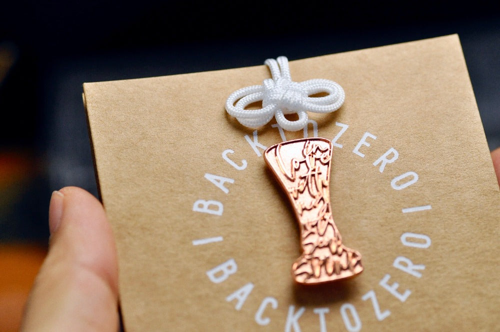 In Love with my Wax Seal Stamp Lapel Pin | Rose Gold - Backtozero B20 - enamel, her, him, in love, lapel, metal, metal pin, pin, rose gold