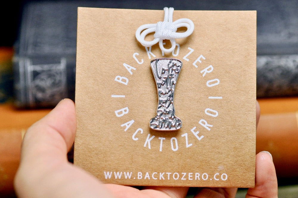 In Love with my Wax Seal Stamp Lapel Pin | Silver - Backtozero B20 - enamel, Gold, her, him, in love, lapel, metal, metal pin, pin