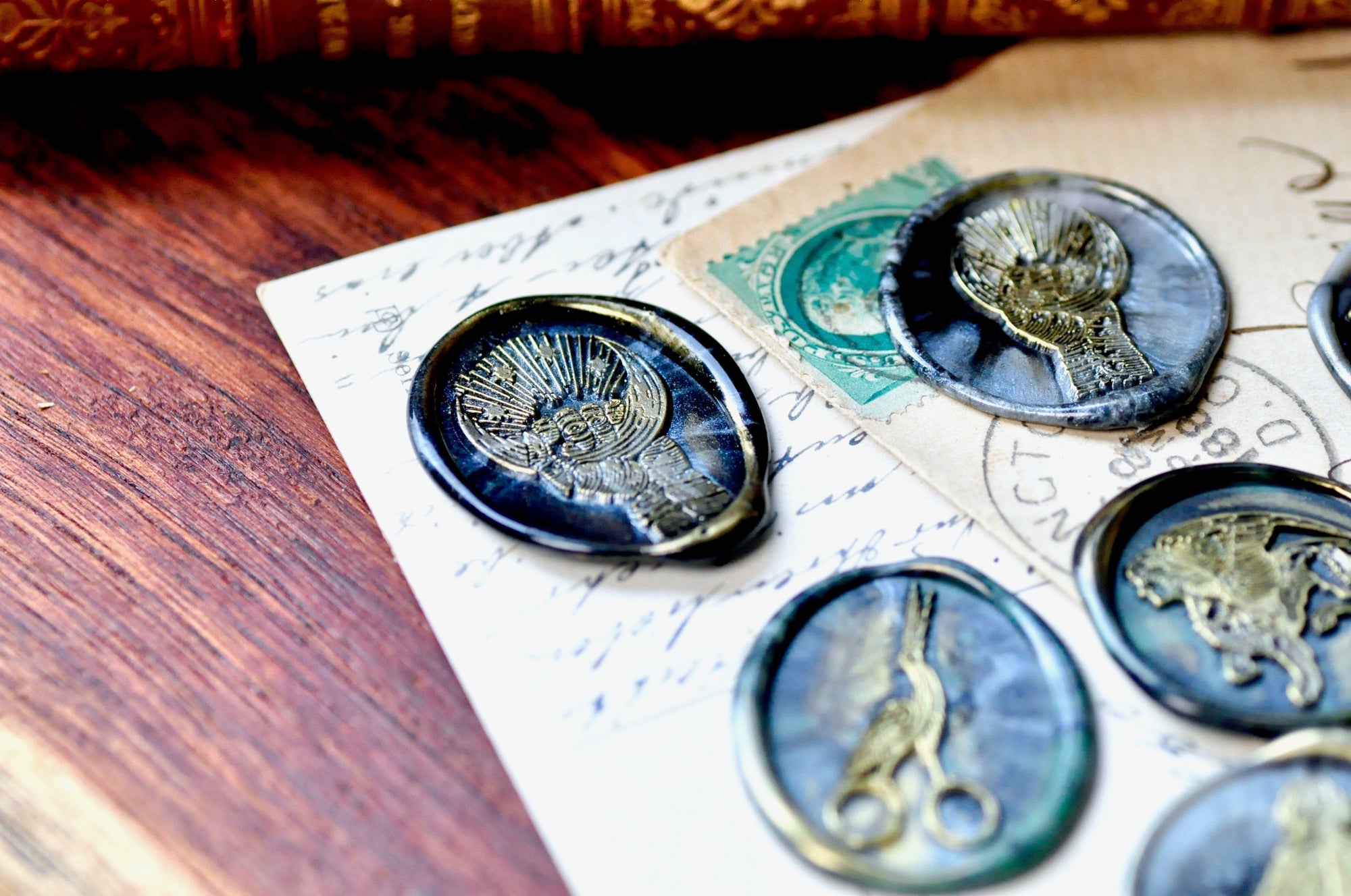 Sacred Heart Wax Seal Stamp by Jaime Montalvo Rekka Tattoo