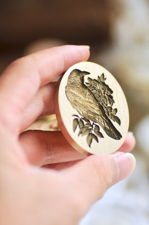 Collector's Edition Wax Seal Stamp | The Raven | A Silent Keeper