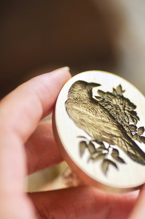 Collector's Edition Wax Seal Stamp | The Raven | A Silent Keeper