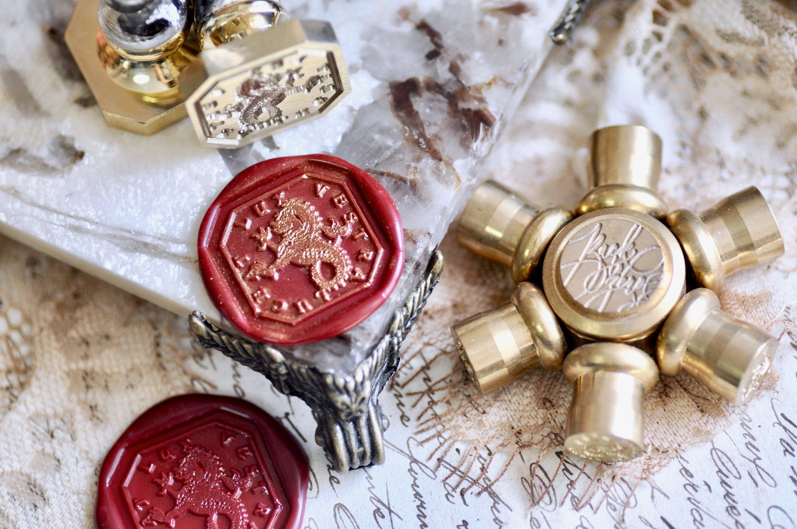 Sea Lion Latin Motto Wax Seal Stamp | Potential | O