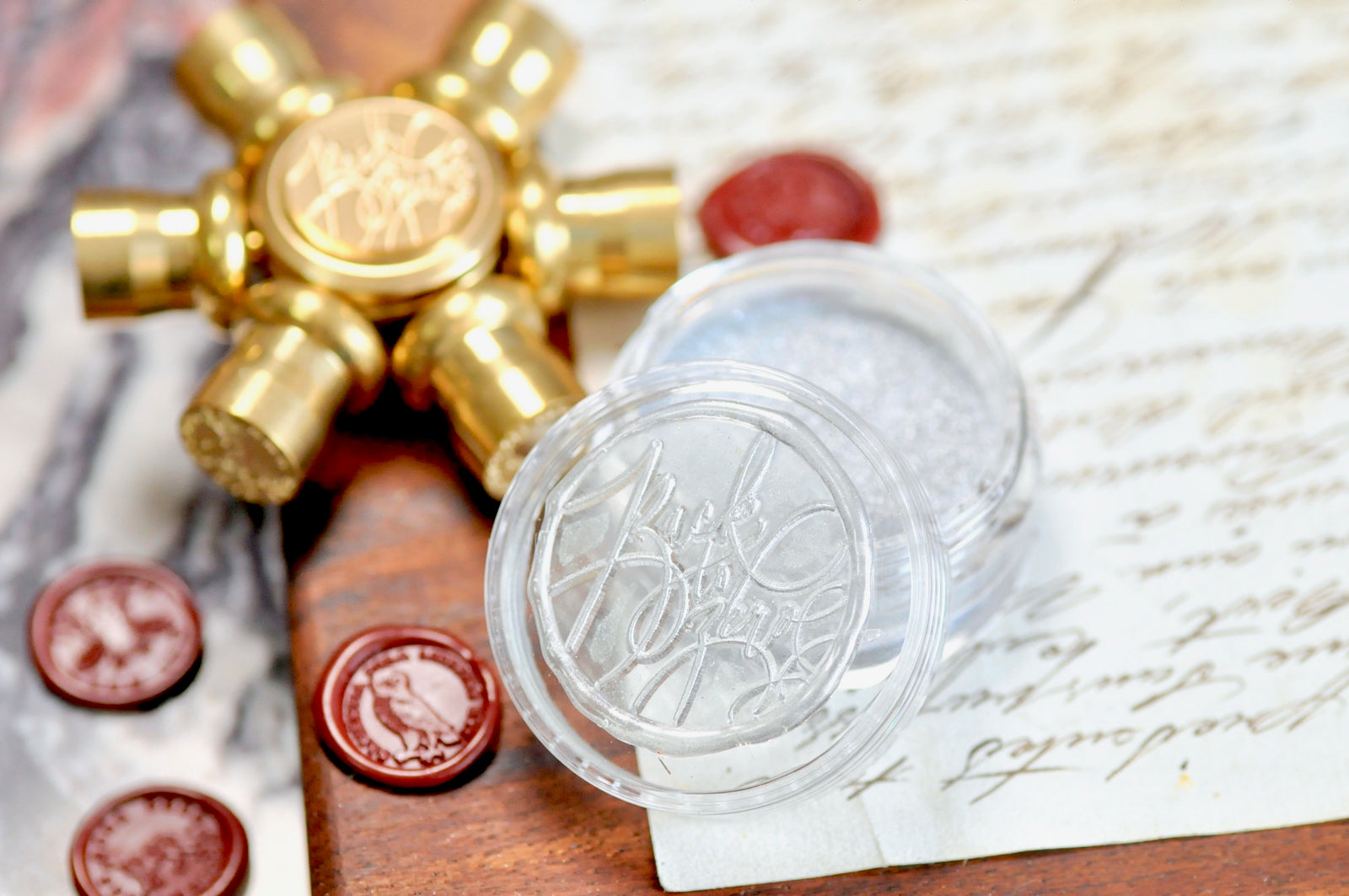 Metallic Highlight Powder for Wax Seal | Silver