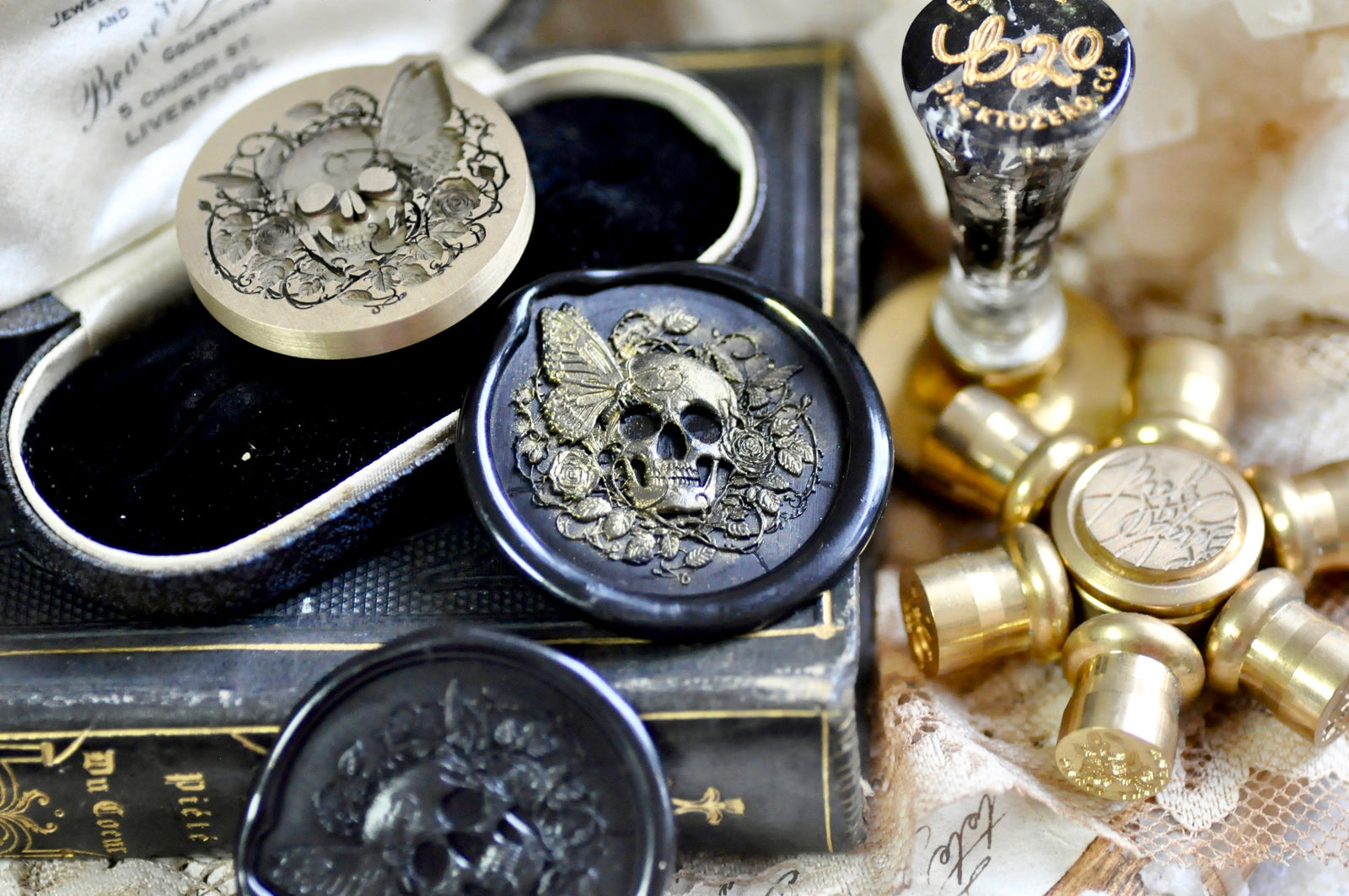 Memento Mori Collector's Edition Wax Seal Stamp | The Garden of Eternity