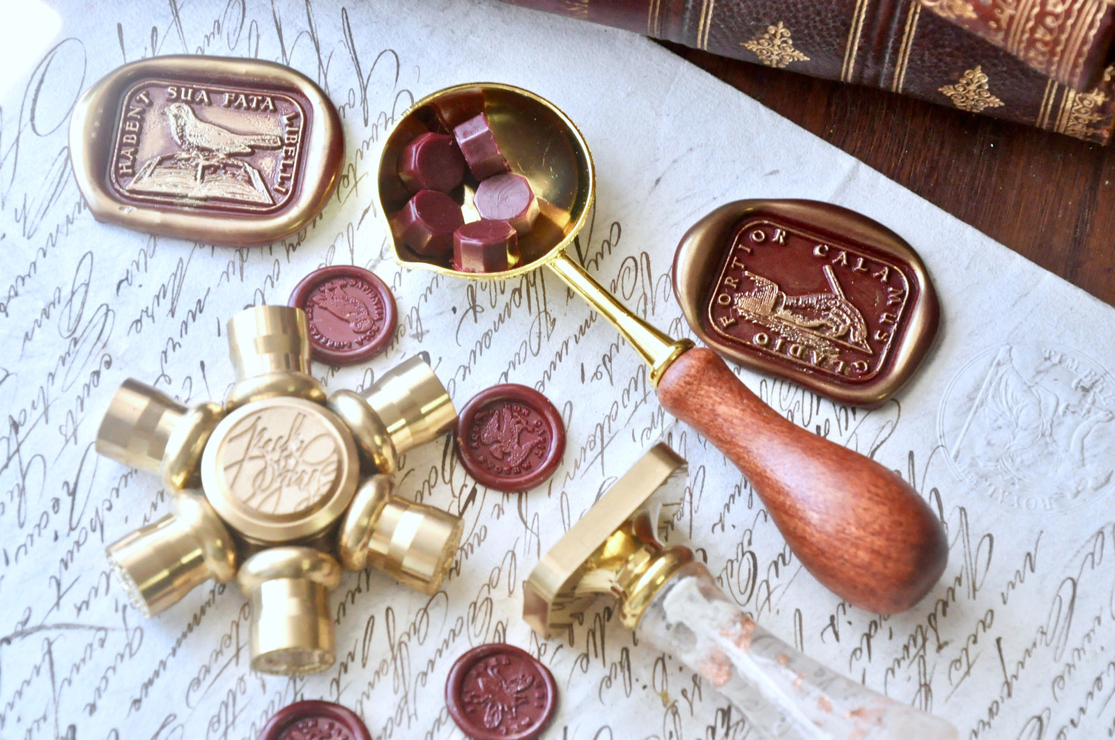 Sealing Wax Spoon | Gold