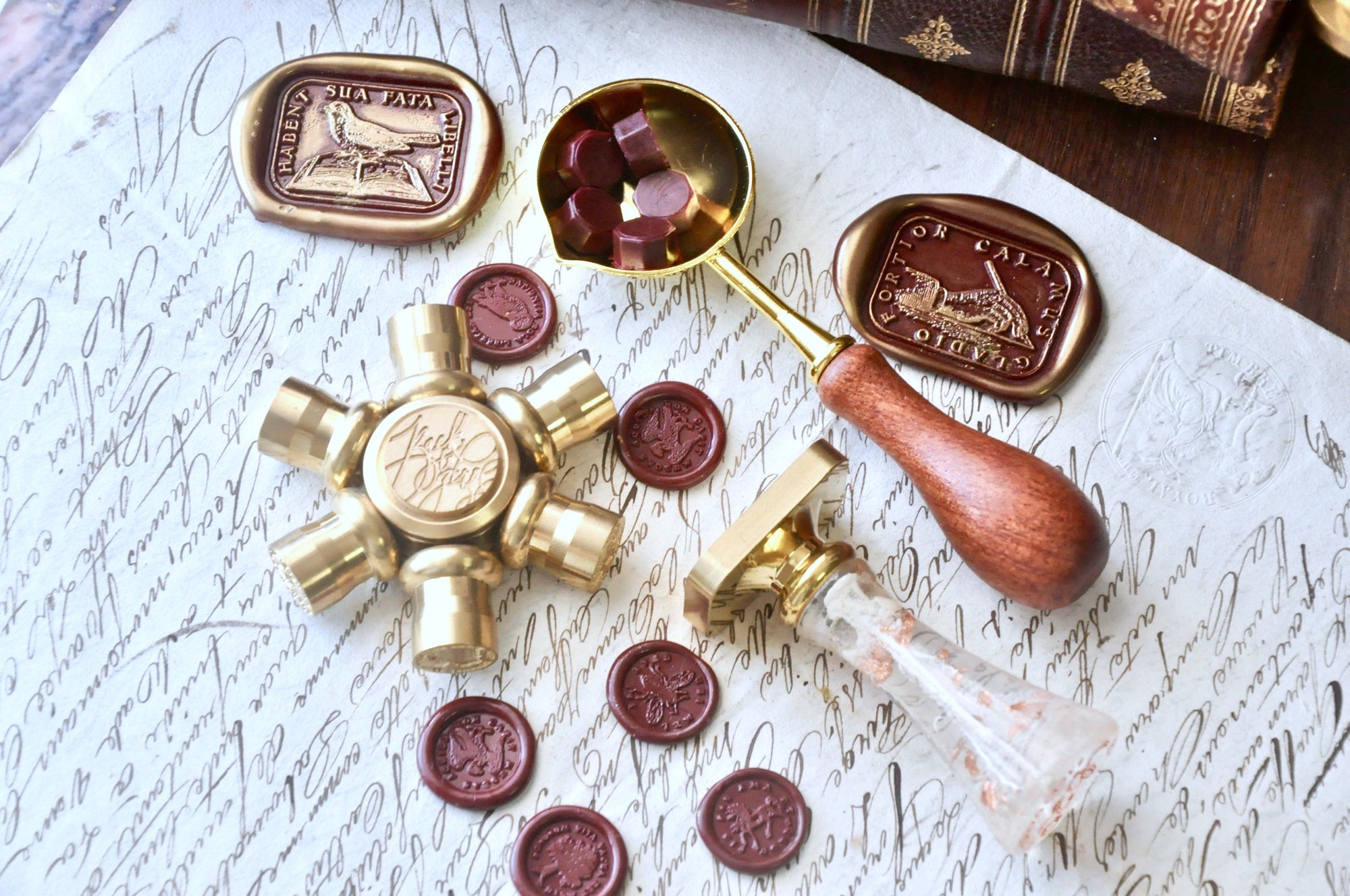 Sealing Wax Spoon | Gold