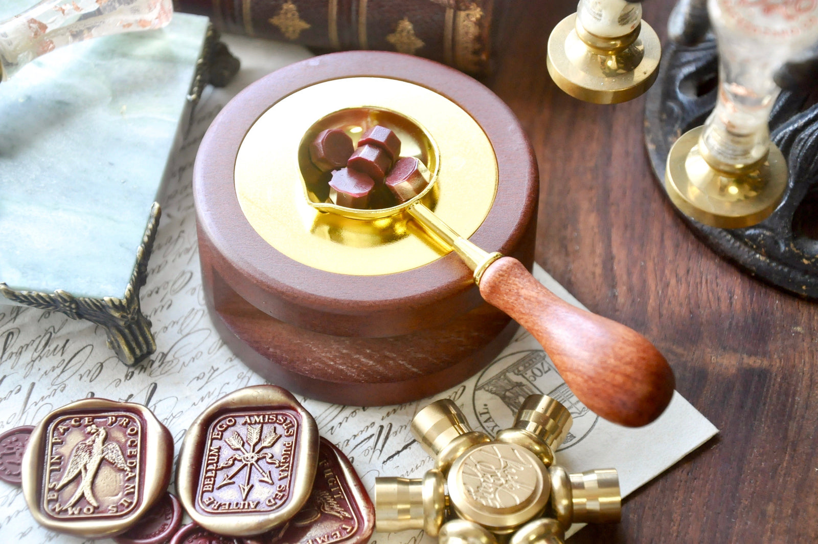 Sealing Wax Spoon | Gold