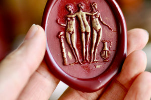 Collector's Edition Wax Seal Stamp | The Three Graces