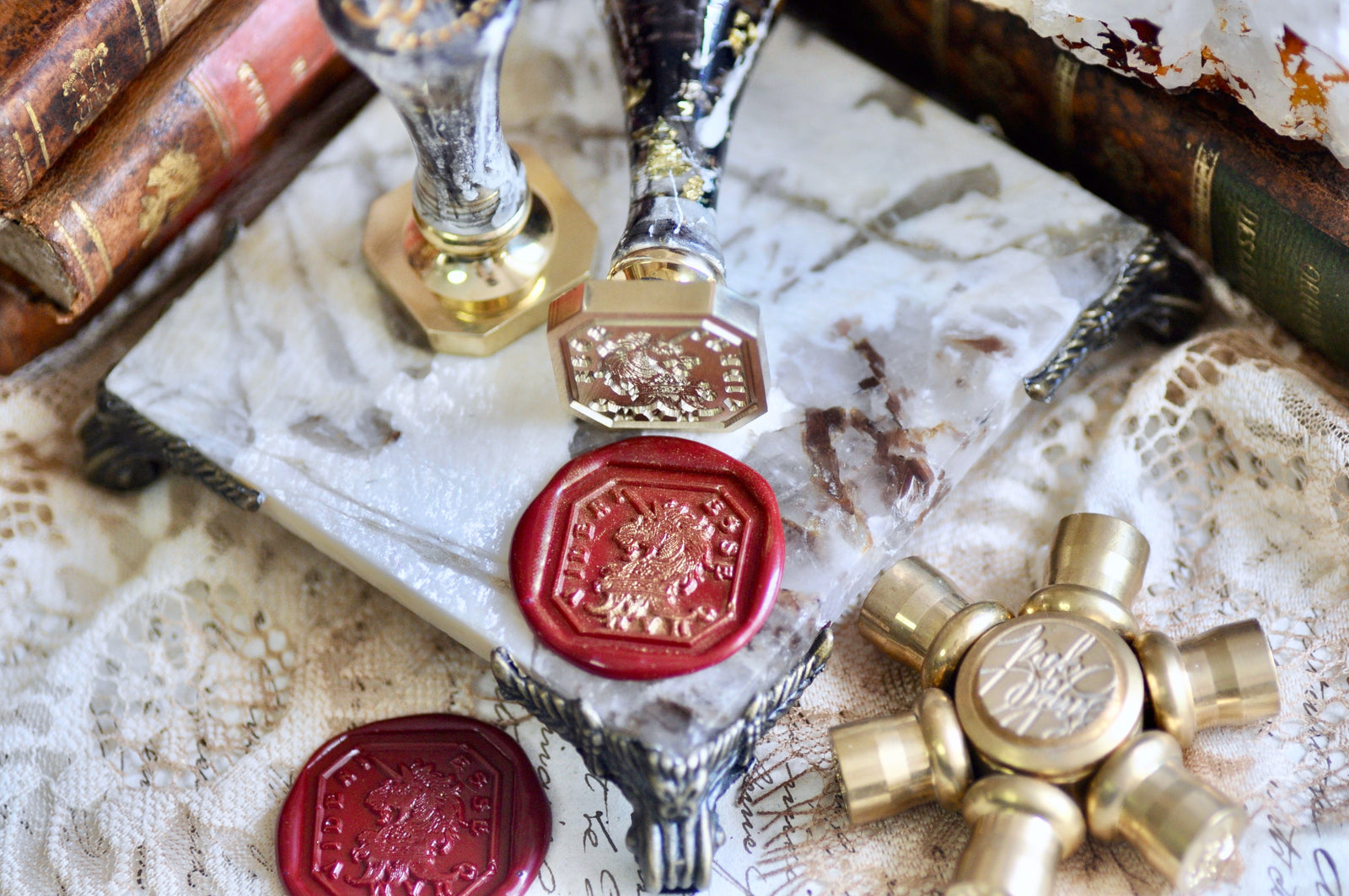 Unicorn Latin Motto Wax Seal Stamp | Authentic | O