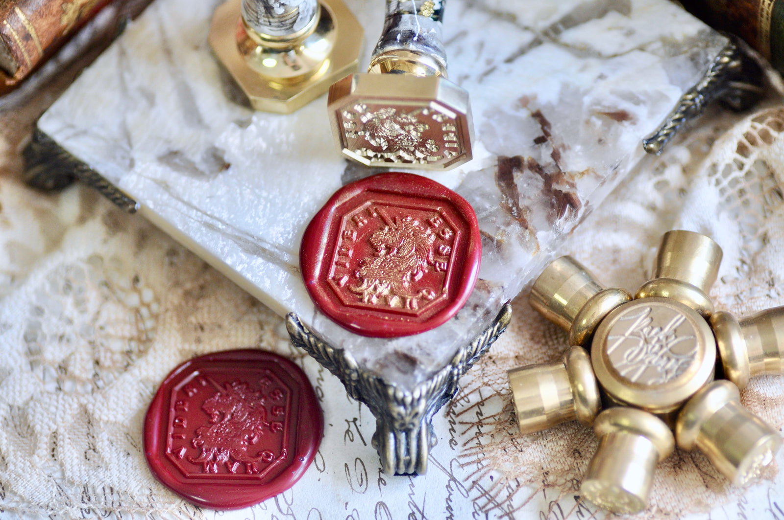 Unicorn Latin Motto Wax Seal Stamp | Authentic | O