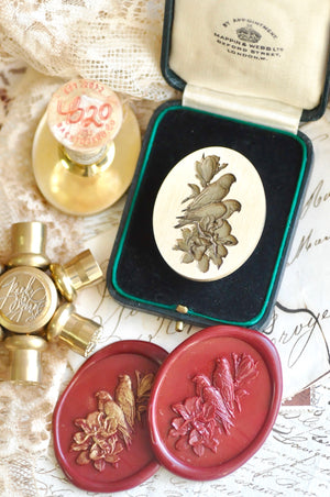 Collector's Edition Wax Seal Stamp | The Everlasting Love | Magnolia & Birds Seal (Pre-Order / Ship in March)