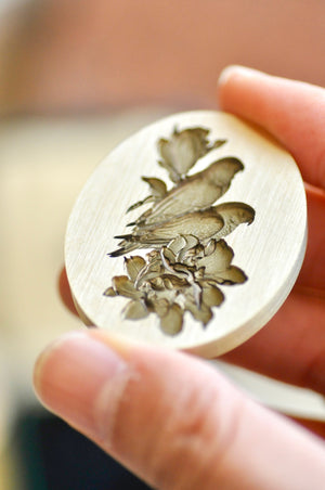 Collector's Edition Wax Seal Stamp | The Everlasting Love | Magnolia & Birds Seal (Pre-Order / Ship in March)