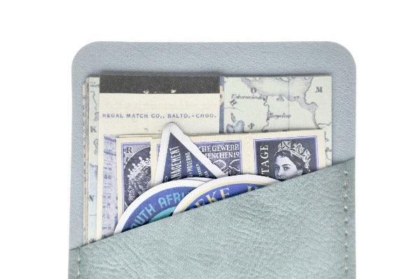 Retro Inspired Material Pack C | Blue - Backtozero B20 - blue, collage, collage material, journalling, material package, paper, scrapbooking, sticker