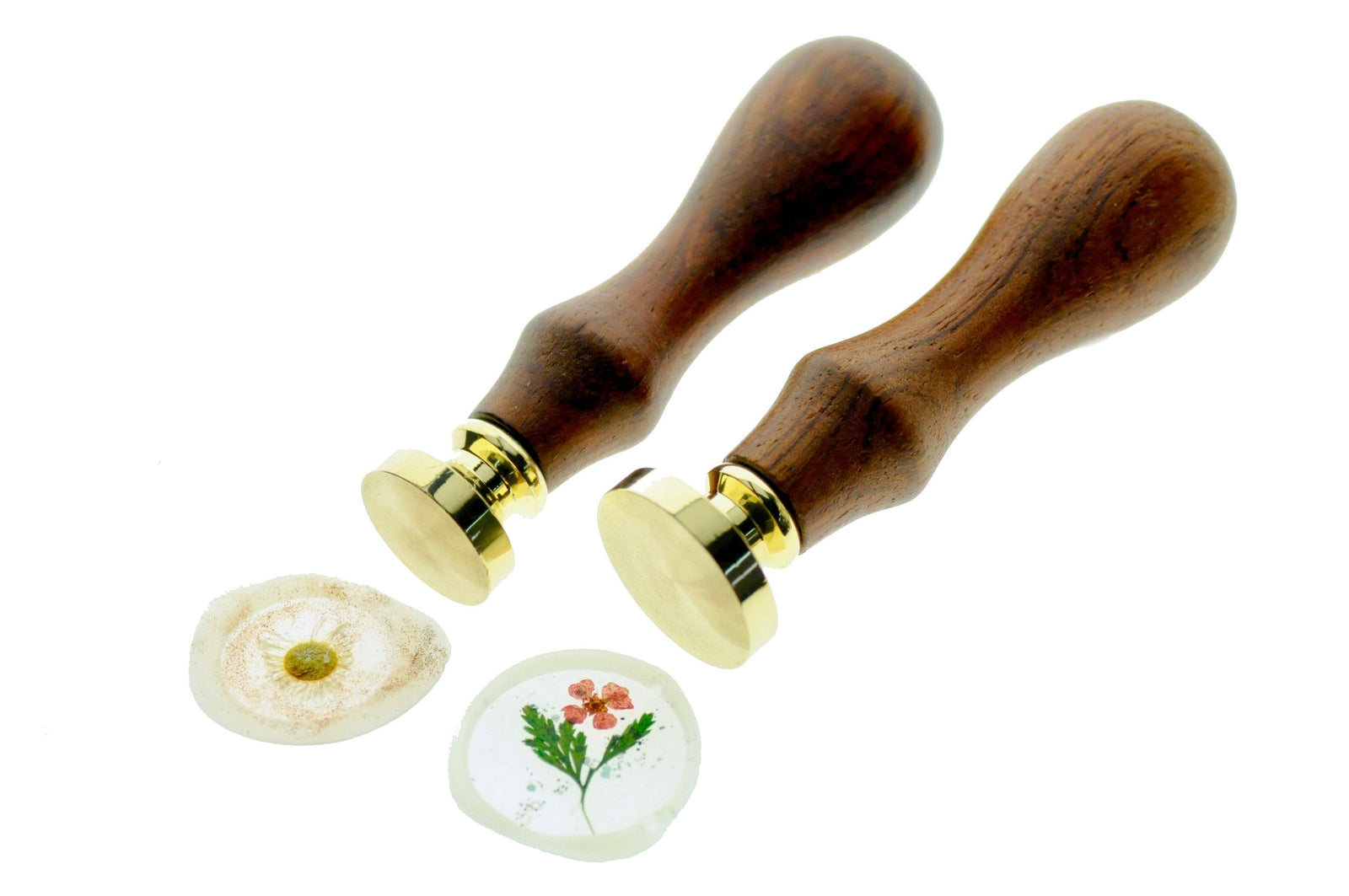 Blank Wax Seal Stamp | Available in 5 Sizes - Backtozero B20 - 1.2cm, blankseal, brass seal, mini, tiny