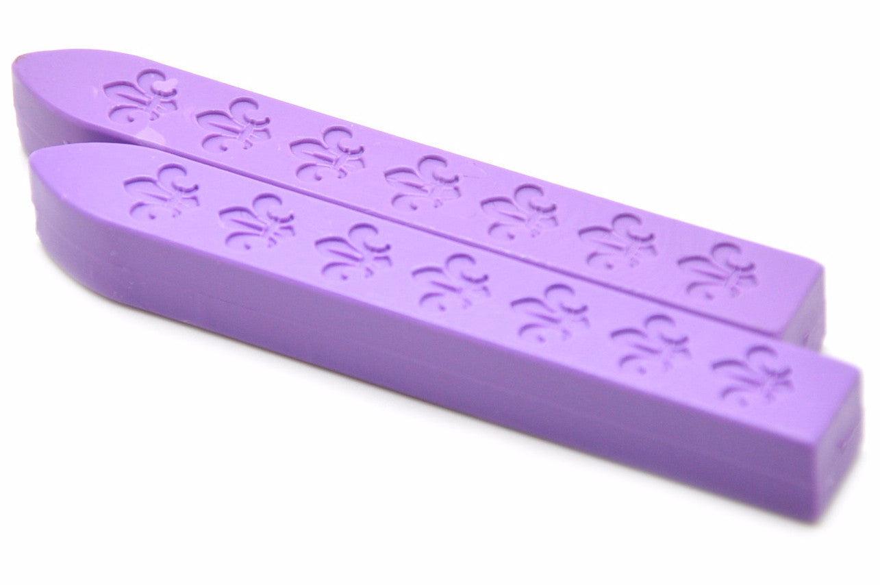 Pastel Purple Non-Wick Fleur Sealing Wax Stick - Backtozero B20 - fleur non wick, Lavender, Non-Wick Sitck, Non-Wick Wax, sale, Sealing Wax, Wax Stick