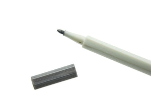 Metallic Black Highlight Pen - Backtozero B20 - Black, highlight, Metallic, Metallic Black, misc