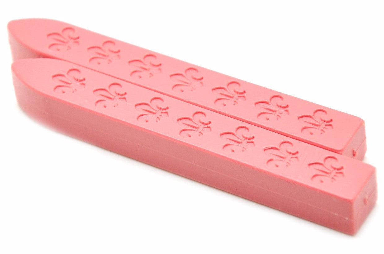 Pink Non-Wick Fleur Sealing Wax Stick - Backtozero B20 - fleur non wick, Non-Wick Sitck, Non-Wick Wax, pastel, Pink, sale, Sealing Wax, Wax Stick