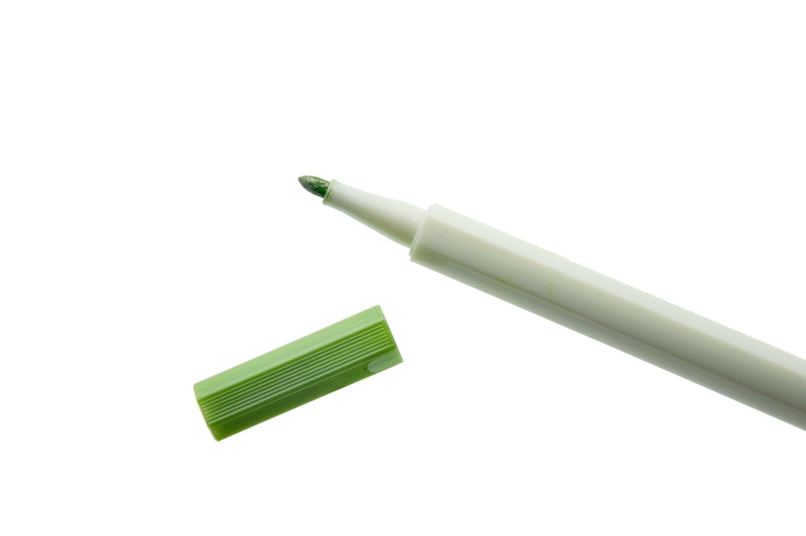 Metallic Light Green Highlight Pen - Backtozero B20 - Green, highlight, Light Green, Metallic, Metallic Green, misc