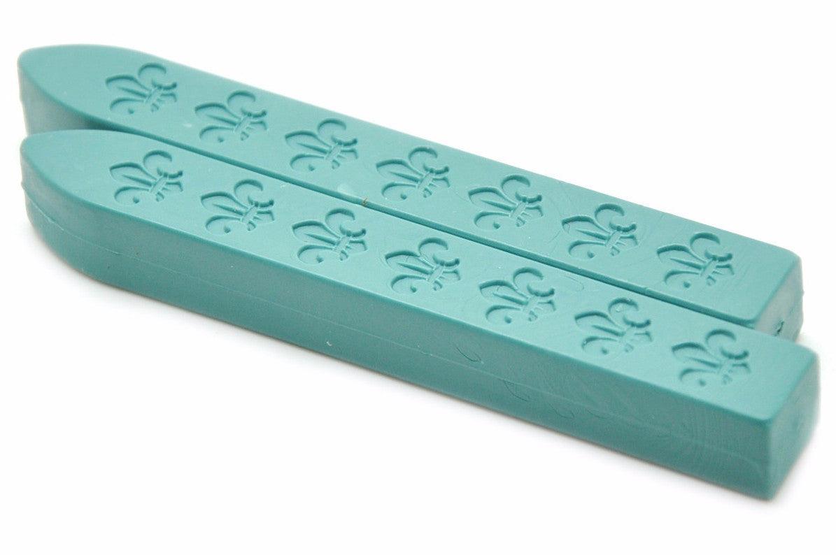 Sea Green Non-Wick Fleur Sealing Wax Stick - Backtozero B20 - fleur non wick, green, Non-Wick Sitck, Non-Wick Wax, sale, Sealing Wax, Wax Stick