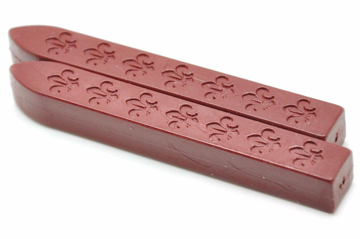 Dark Red Non-Wick Fleur Sealing Wax Stick - Backtozero B20 - Deep Red, fleur non wick, Non-Wick Sitck, Non-Wick Wax, sale, Sealing Wax, Wax Stick