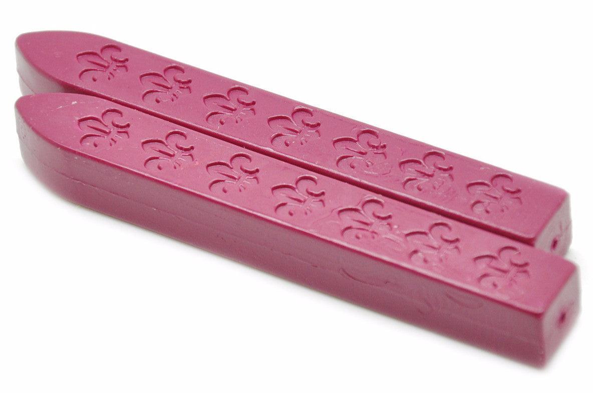 Rose Red Non-Wick Fleur Sealing Wax Stick - Backtozero B20 - fleur non wick, Non-Wick Sitck, Non-Wick Wax, Rose Red, sale, Sealing Wax, Wax Stick