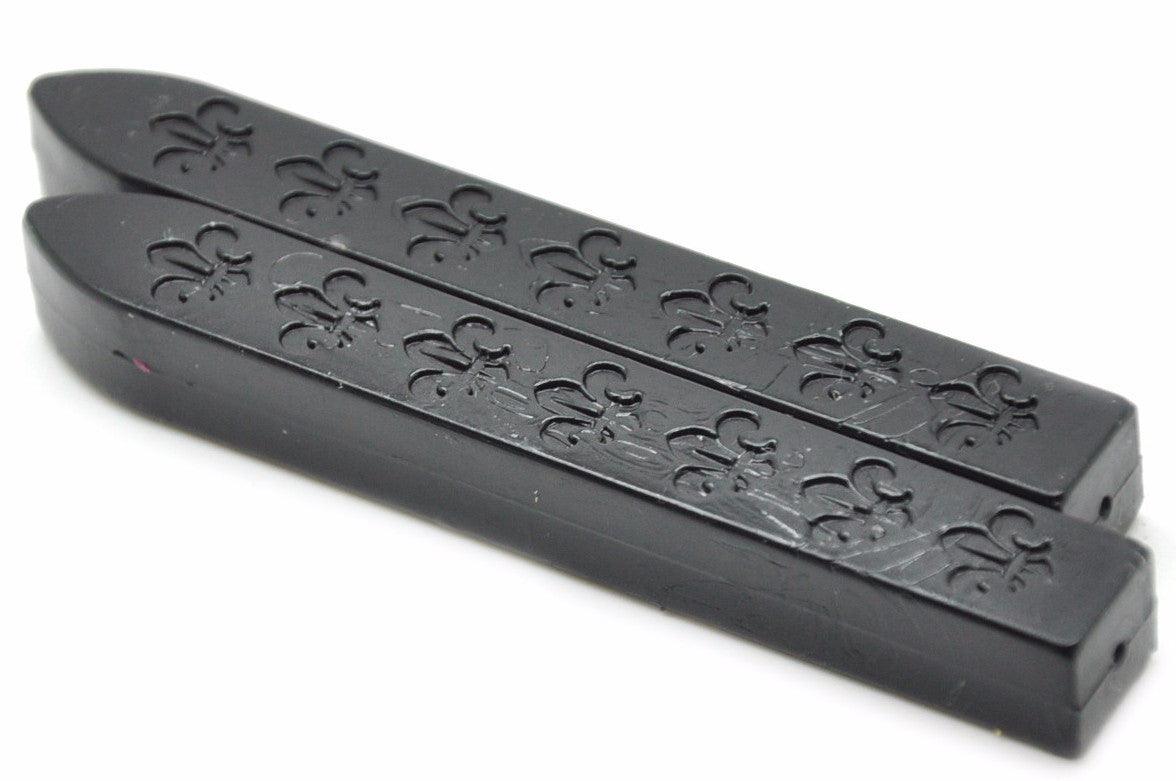 Black Non-Wick Fleur Sealing Wax Stick - Backtozero B20 - Black, Fleur Non Wick, Non-Wick Sitck, Non-Wick Wax, sale, Sealing Wax, Wax Stick