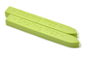 Pear Green Wick Sealing Wax Stick - Backtozero B20 - green, Pastel Green, sale, Sealing Wax, Wick Stick, Wick Wax, WWax, wwf