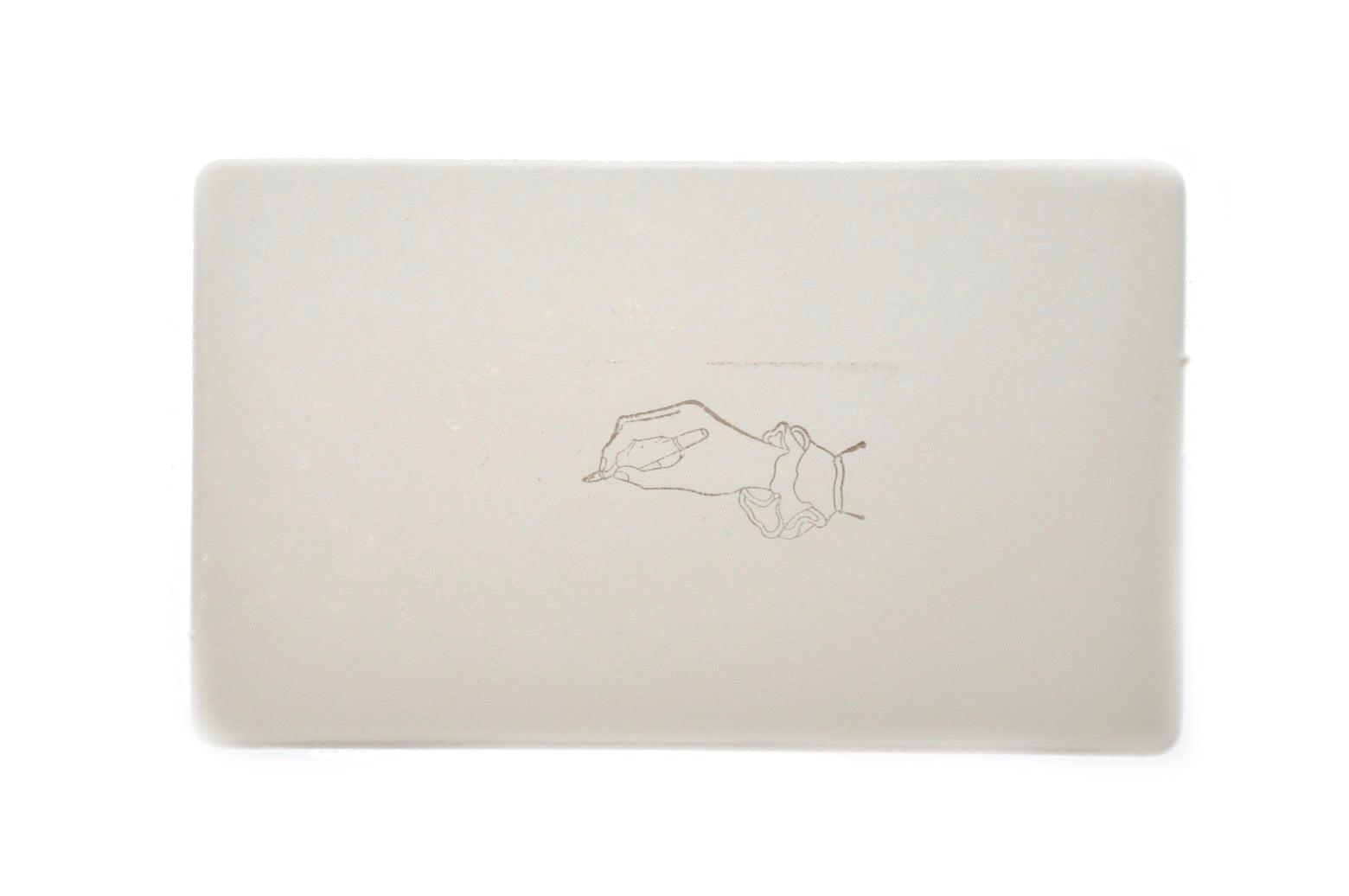 Hand Gesture Rubber Stamp | Write - Backtozero B20 - hand, hand gesture, handgesture, hands, rubber stamp