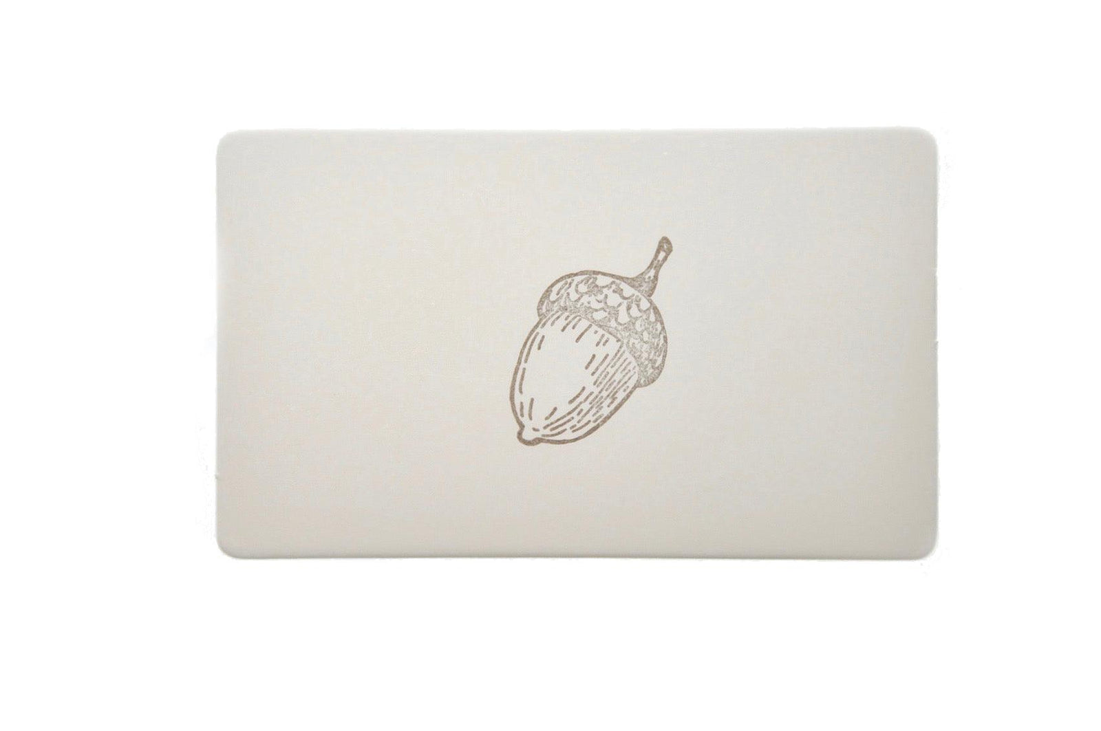 Botanical Rubber Stamp | Acorn - Backtozero B20 - acorn, Botanical, Nature, rubber stamp