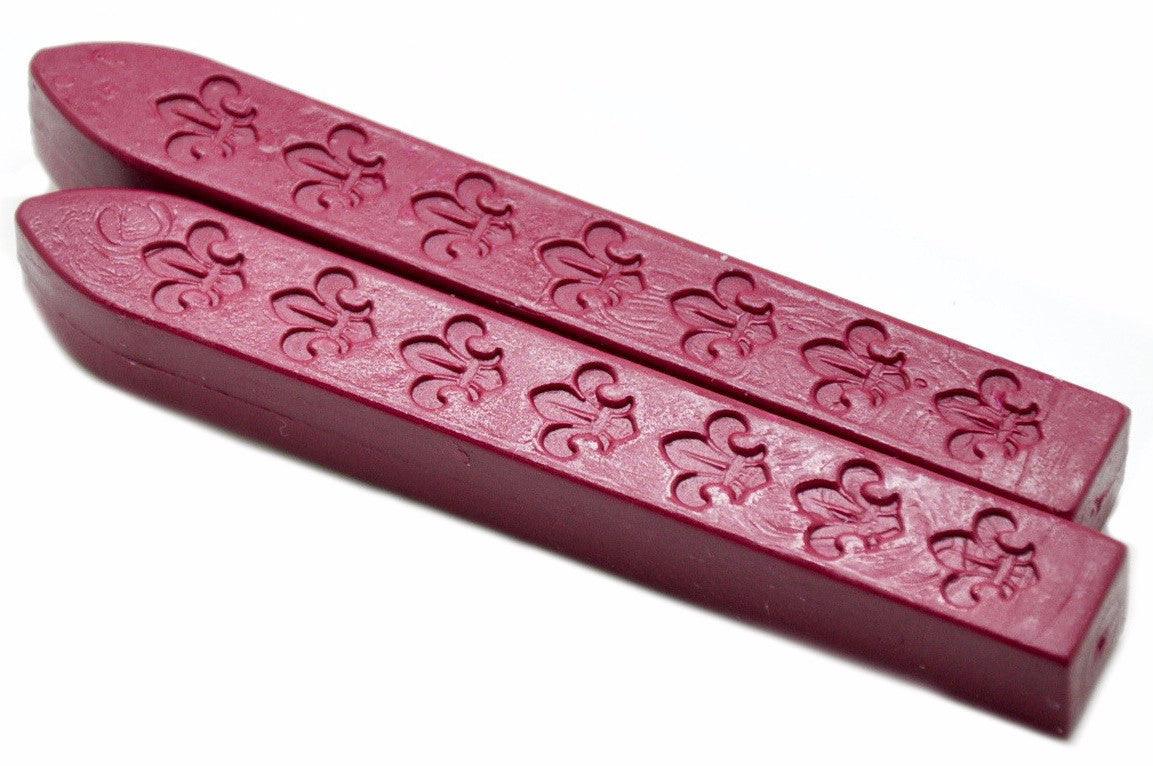 Burgundy Non-Wick Fleur Sealing Wax Stick - Backtozero B20 - Burgundy, fleur non wick, Non-Wick Sitck, Non-Wick Wax, sale, Sealing Wax, Wax Stick