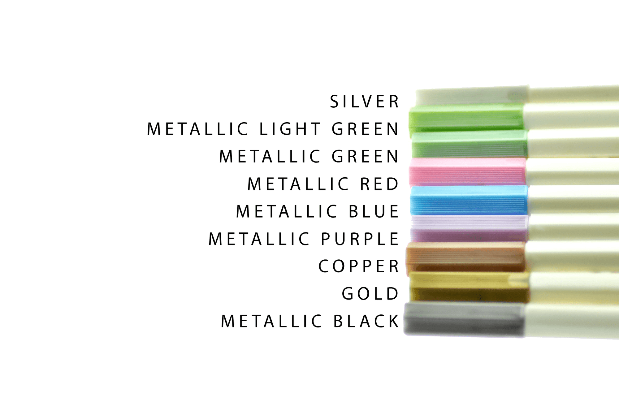 Metallic Black Highlight Pen - Backtozero B20 - Black, highlight, Metallic, Metallic Black, misc