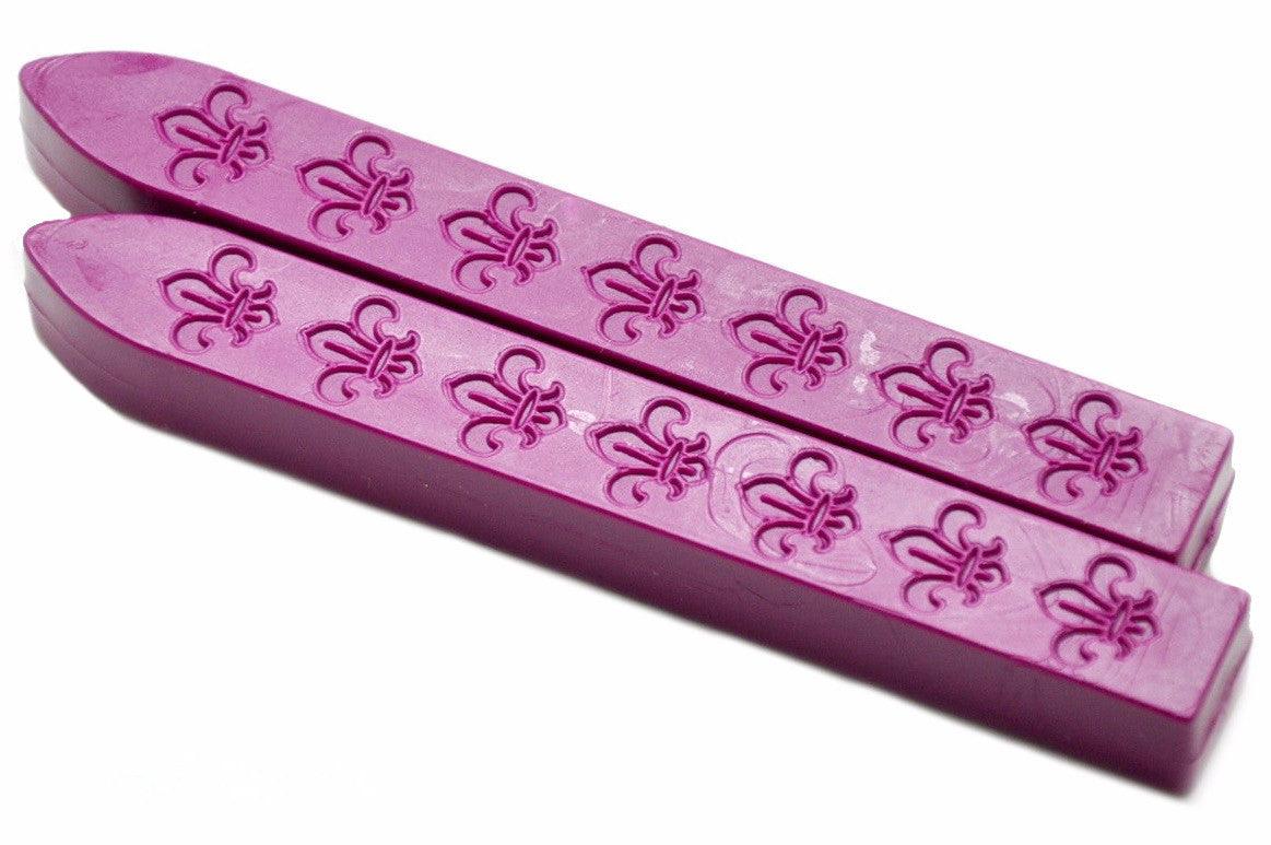 Fuchsia Non-Wick Fleur Sealing Wax Stick - Backtozero B20 - fleur non wick, Fuchsia, Non-Wick Sitck, Non-Wick Wax, sale, Sealing Wax, Wax Stick
