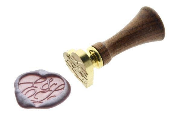 Ornate Heart Wax Seal Stamp