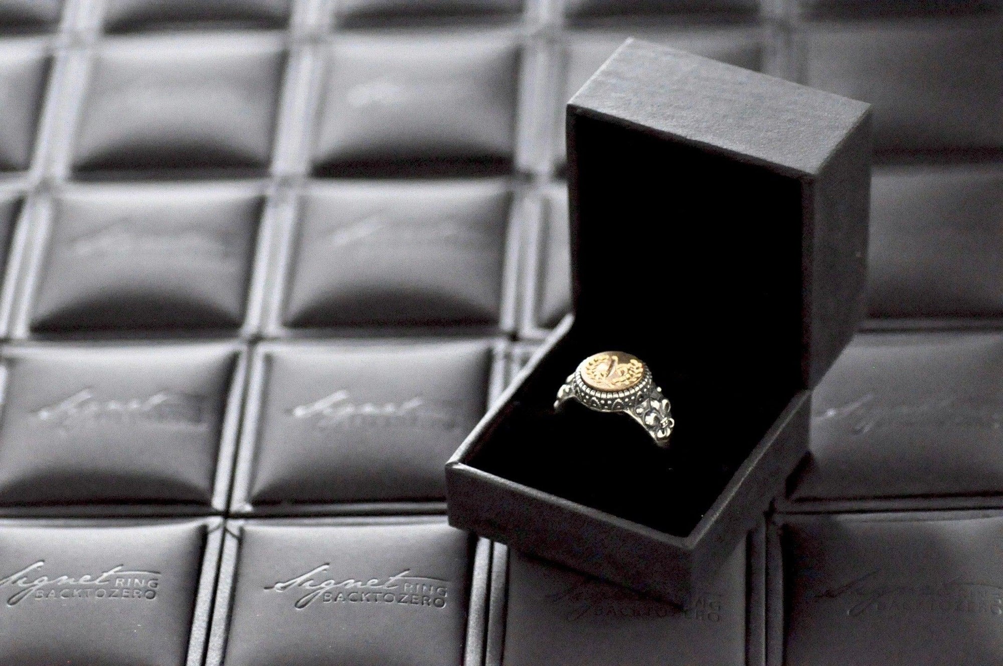 Fleur De Lis Signet Ring - Backtozero B20 - 12f, 12mm, 12mm ring, accessory, Fleur de Lis, him, jewelry, ring, signet ring, size 10, size 11, size 8, size 9, wax seal, wax seal ring, wax seal stamp