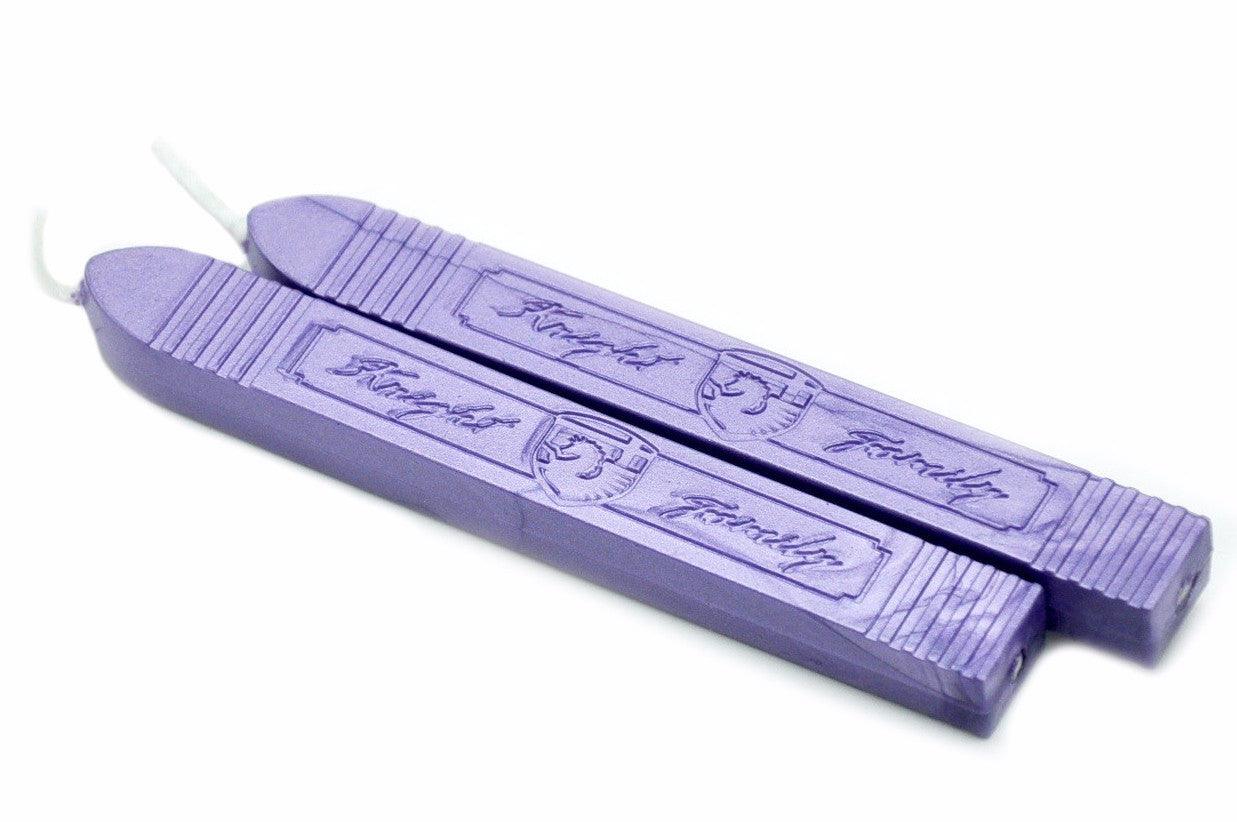 Metallic Purple Wick Sealing Wax Stick - Backtozero B20 - Metallic, Purple, sale, Sealing Wax, Wick Stick, Wick Wax, wwax