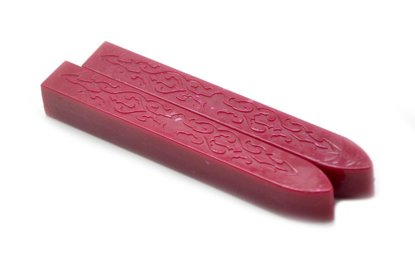 Burgundy Non-Wick Fleur Sealing Wax Sticks for Wax Seal