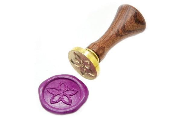 Mizuhiki Japanese Knot Wax Seal Stamp - Backtozero B20 - Deco, Decorative, Fuchsia, Japanese, knot, mizuhiki, Signature, signaturehandle