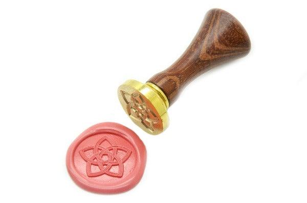 Mizuhiki Japanese Knot Wax Seal Stamp - Backtozero B20 - Deco, Decorative, Japanese, knot, mizuhiki, Pink, Signature, signaturehandle
