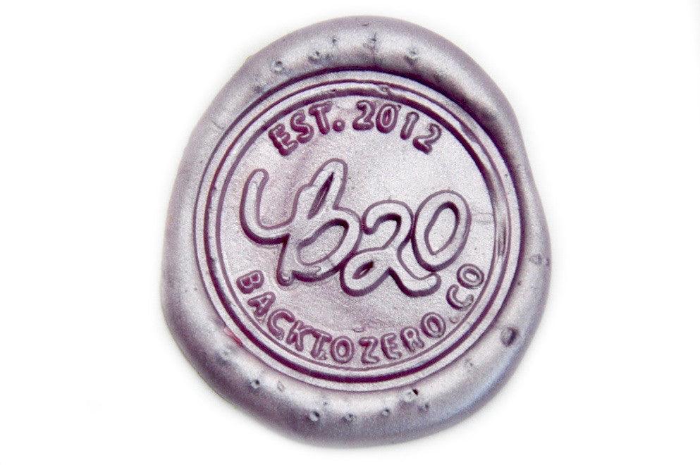 Metallic Lavender Wick Sealing Wax Stick - Backtozero B20 - Lavender, Metallic, Purple, sale, Sealing Wax, Wick Stick, Wick Wax, WWax