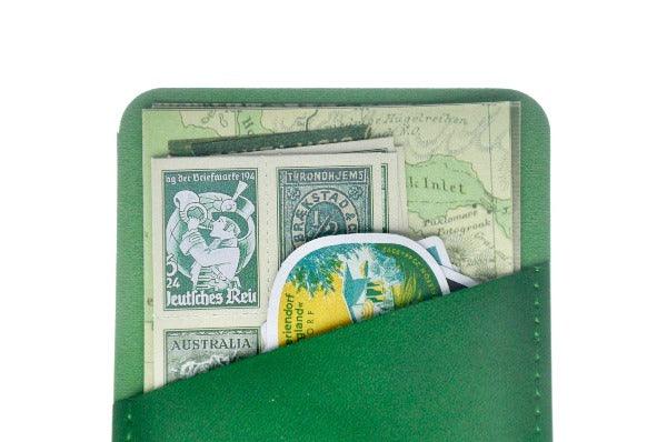 Retro Inspired Material Pack D | Green - Backtozero B20 - collage, collage material, Green, journalling, material package, paper, scrapbooking, sticker