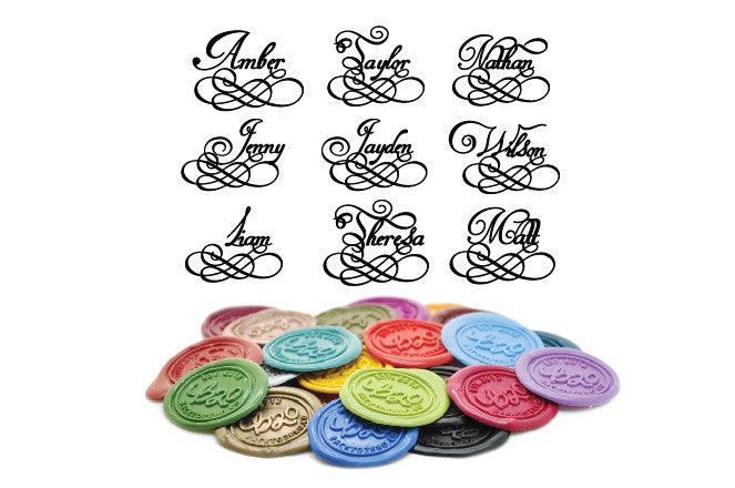 Your Custom Made Personal Wax Seal Round Stamps